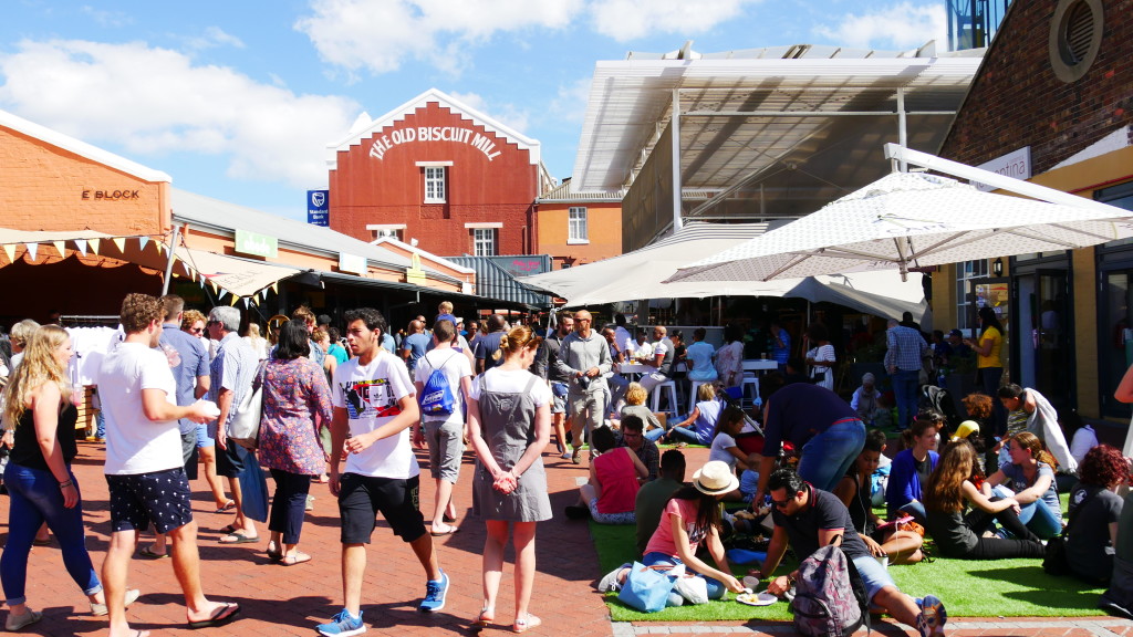 O que fazer em Cape Town aos sábados: mercado The Old Biscuit Mill Market