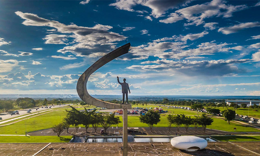 Estátua JK em Brasília, DF