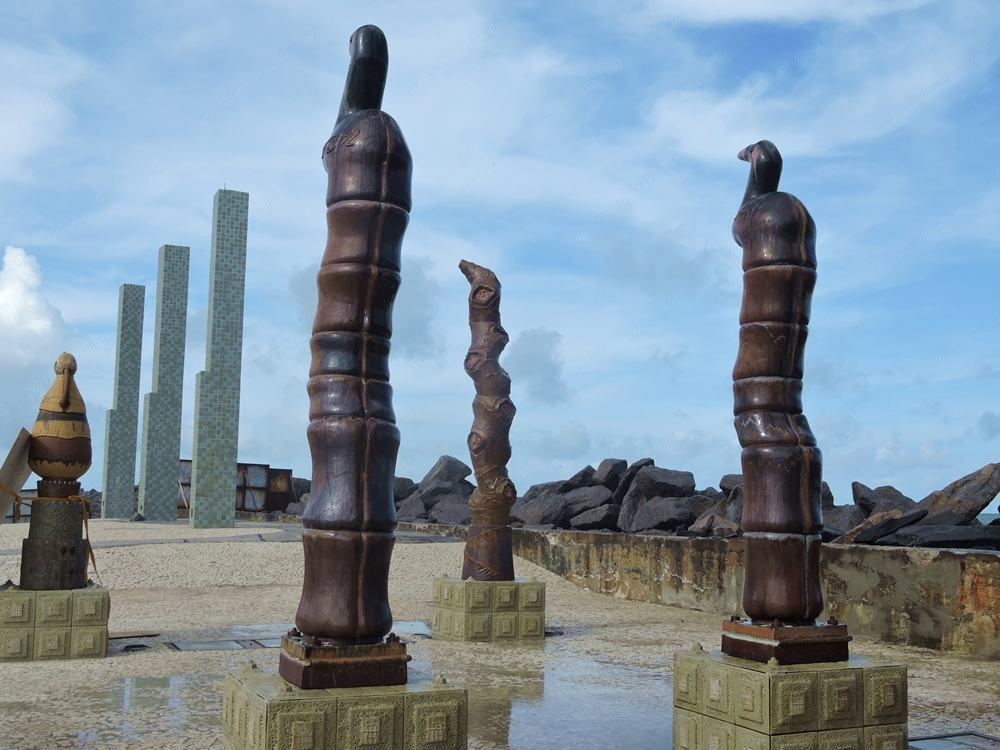 Esculturas em destaque, no Parque das Esculturas de Francisco Brennand em recife