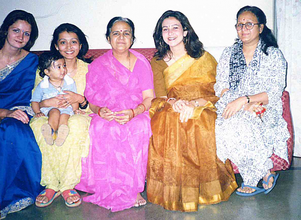 Renata e sua família indiana