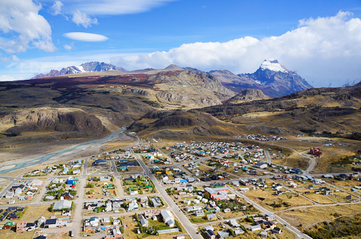 View of El Chaltén, Argentina