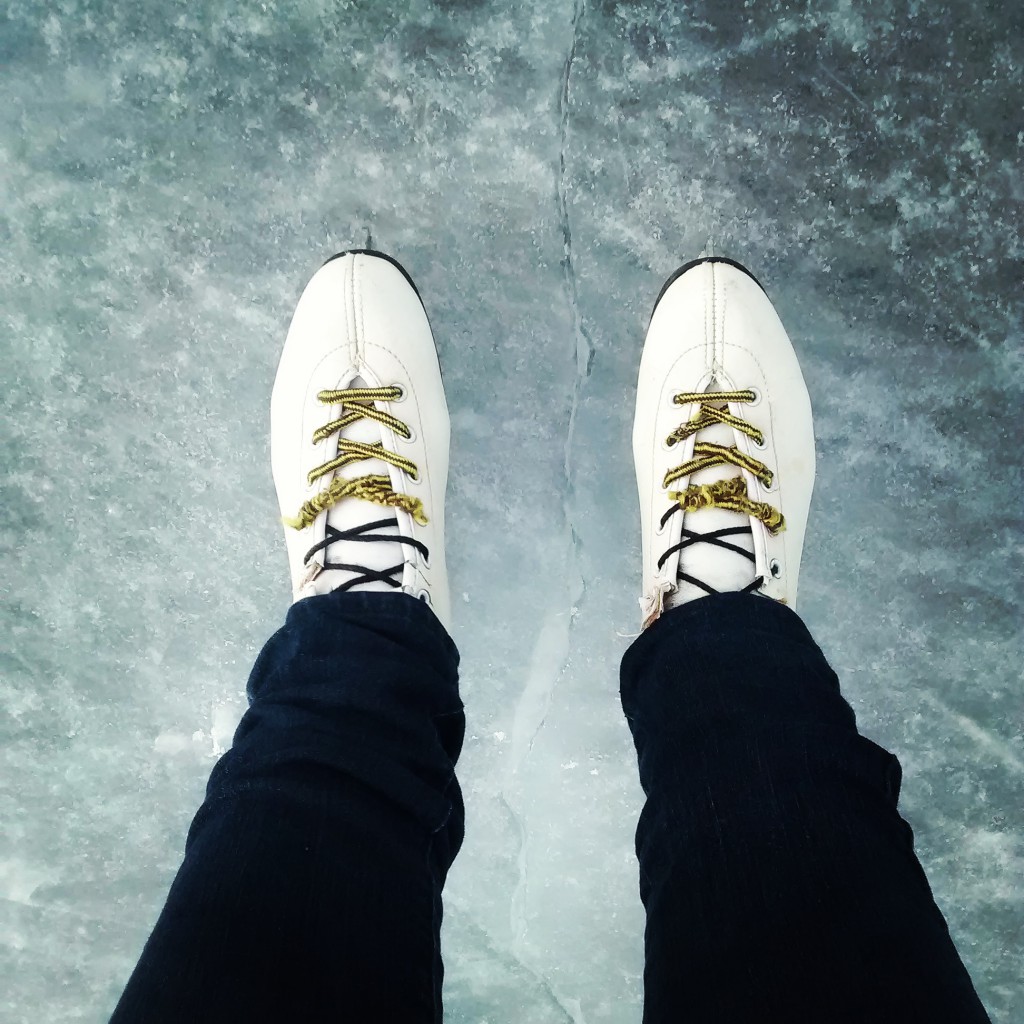 Patinação no gelo em Minneapolis