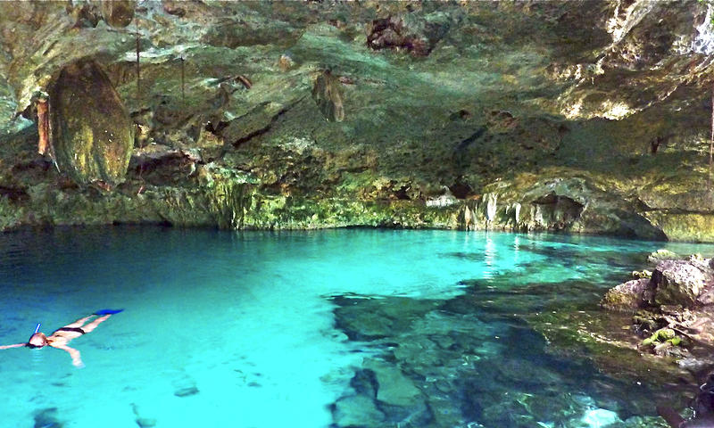 O que fazer em Tulum: Cenote Dos Ojos