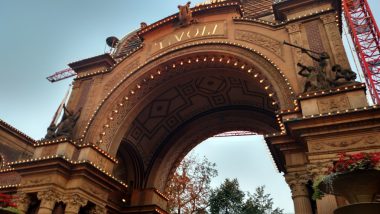 Parque de diversões Tivoli Gardens, em Copenhagen, Dinamarca,