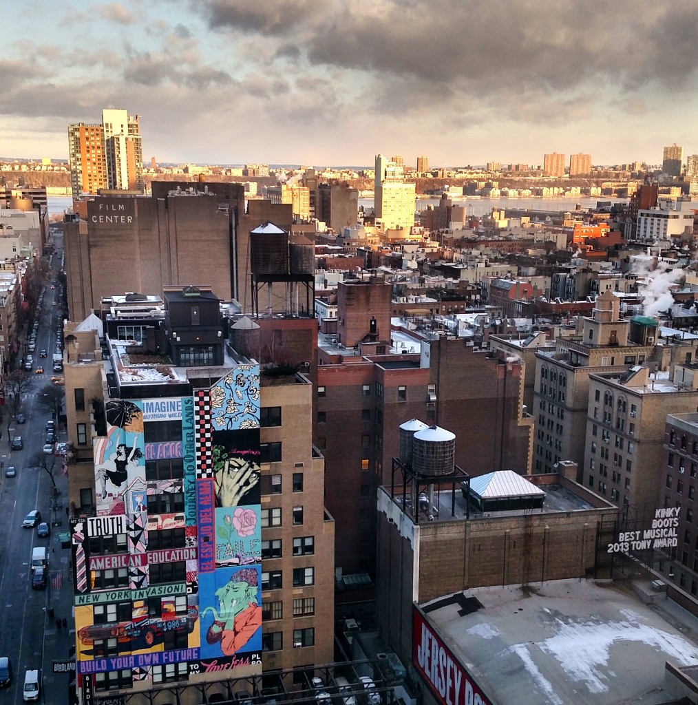 Vista do quarto do Row NYC, hotel em Nova York