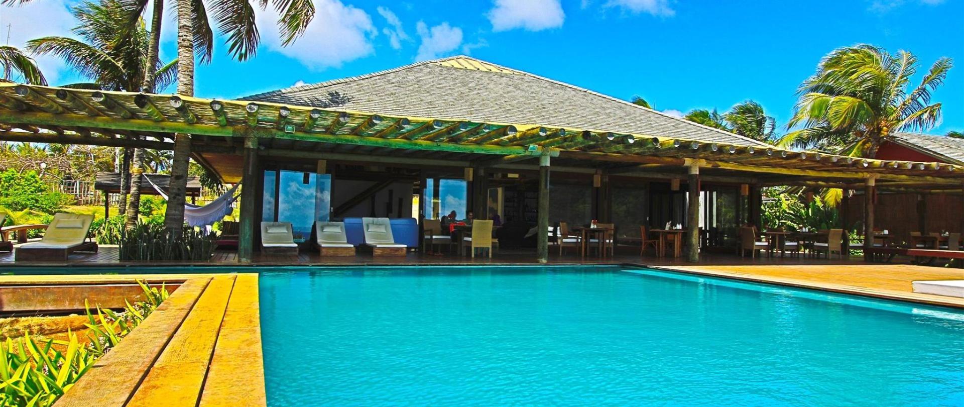 Piscina da Pousada Maravilha em Fernando de Noronha