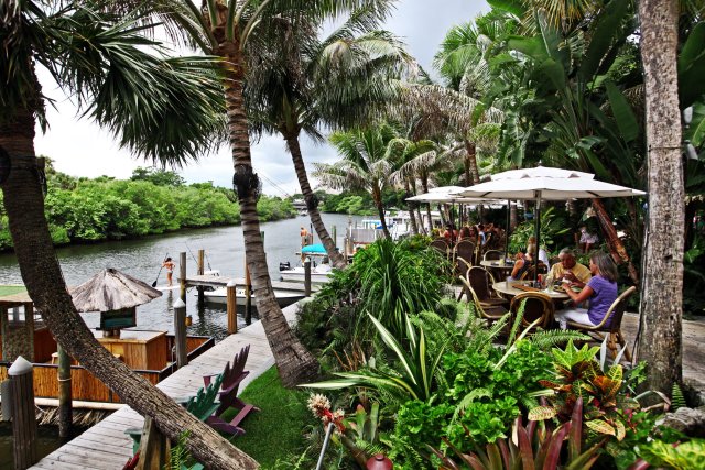 Restaurante em Jupter Beach, na Flórida