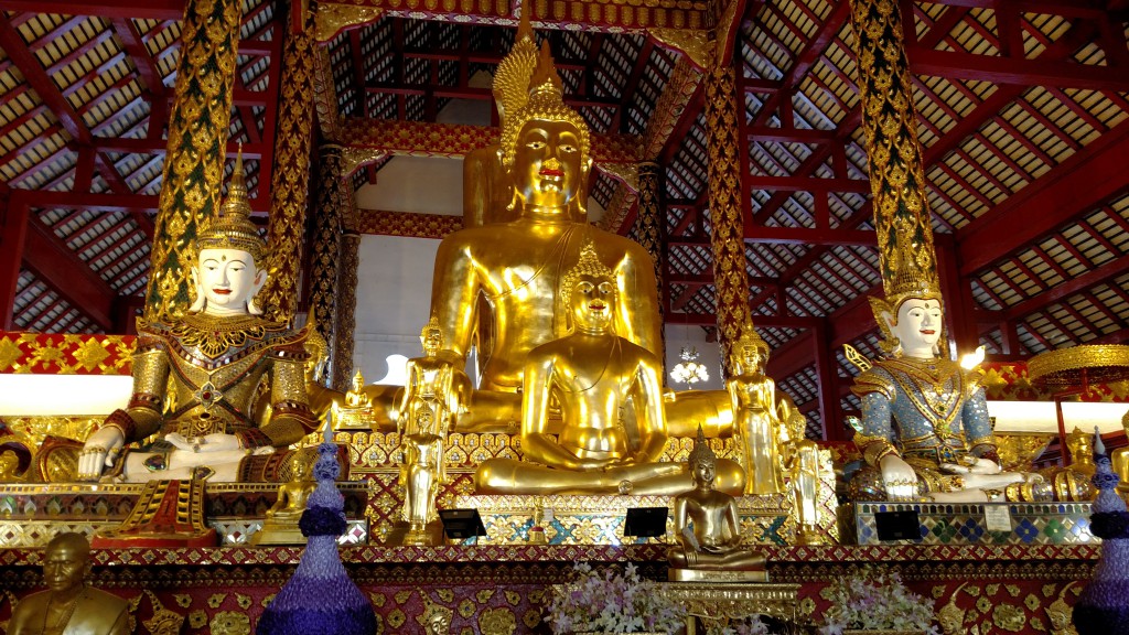 Templo em Chiang Mai, Tailândia