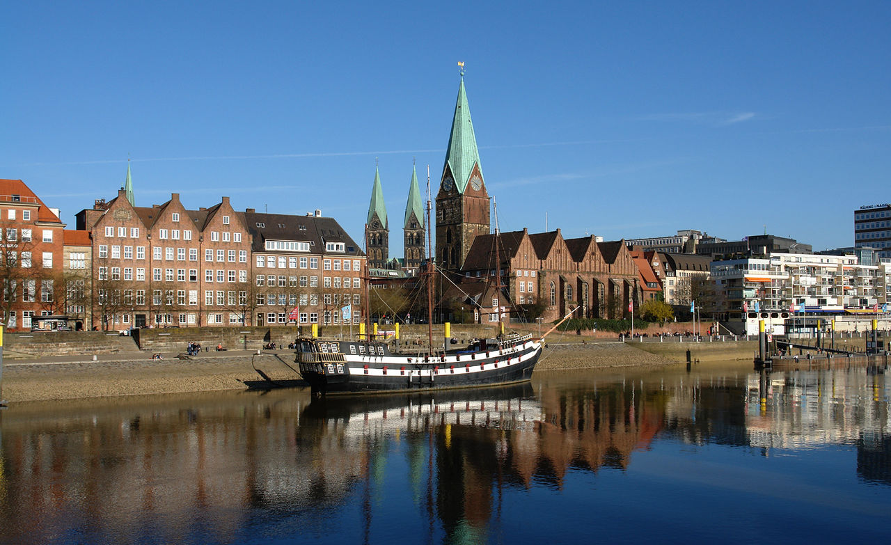 As margens do rio Weser