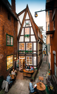 Onde comer em Bremen: cafés fofos no bairro de Schnoor