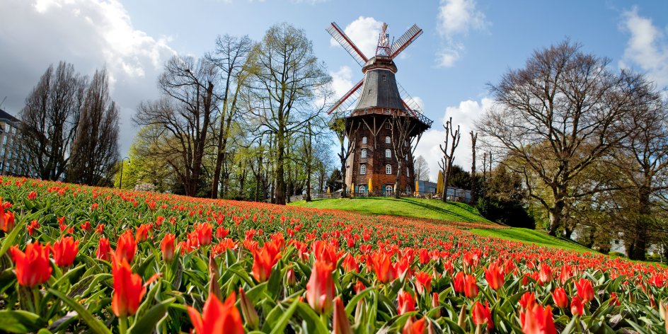 Wallanlagen, parque de Bremen