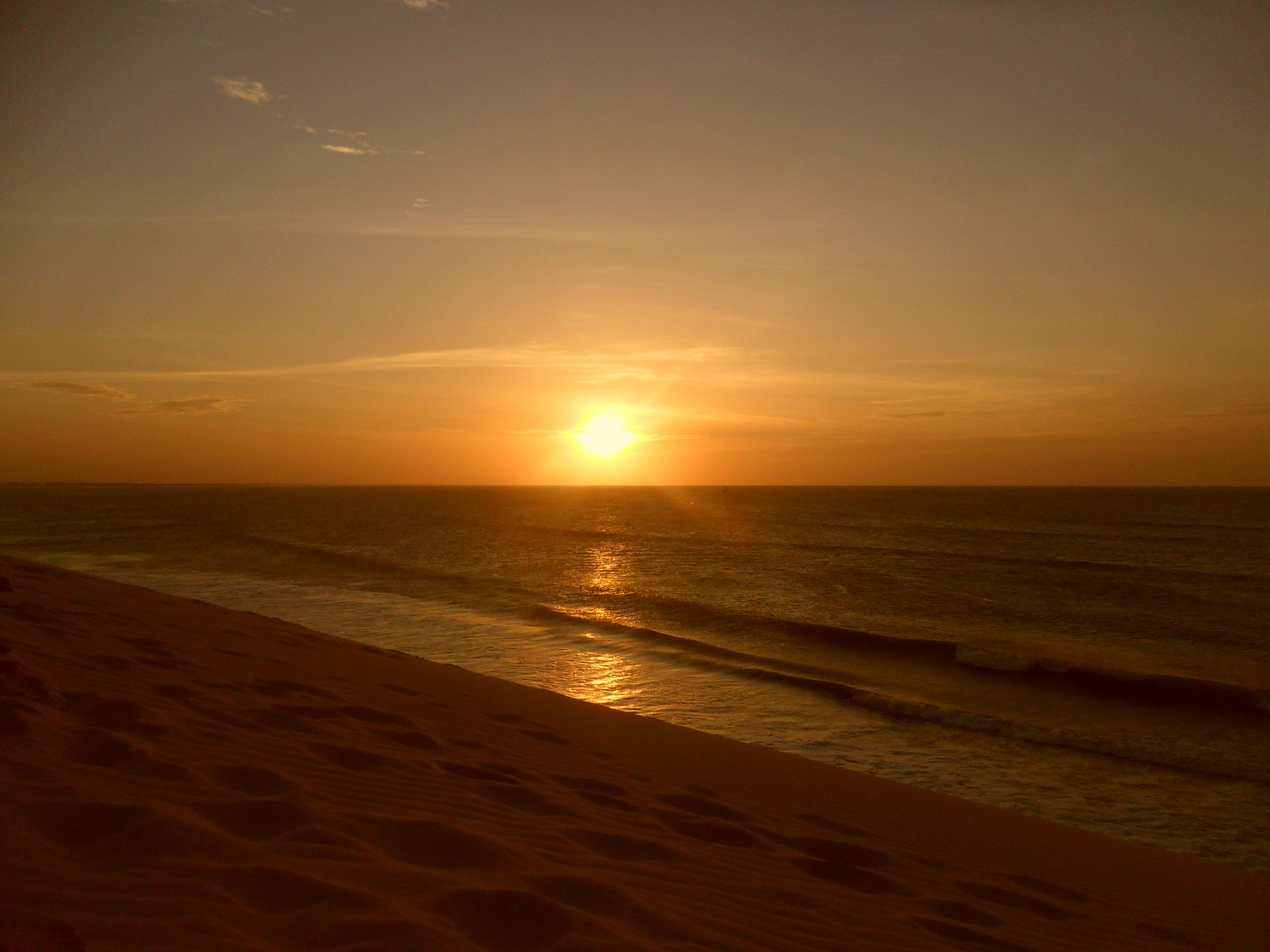 Pôr do sol em Jericoacoara, Ceará