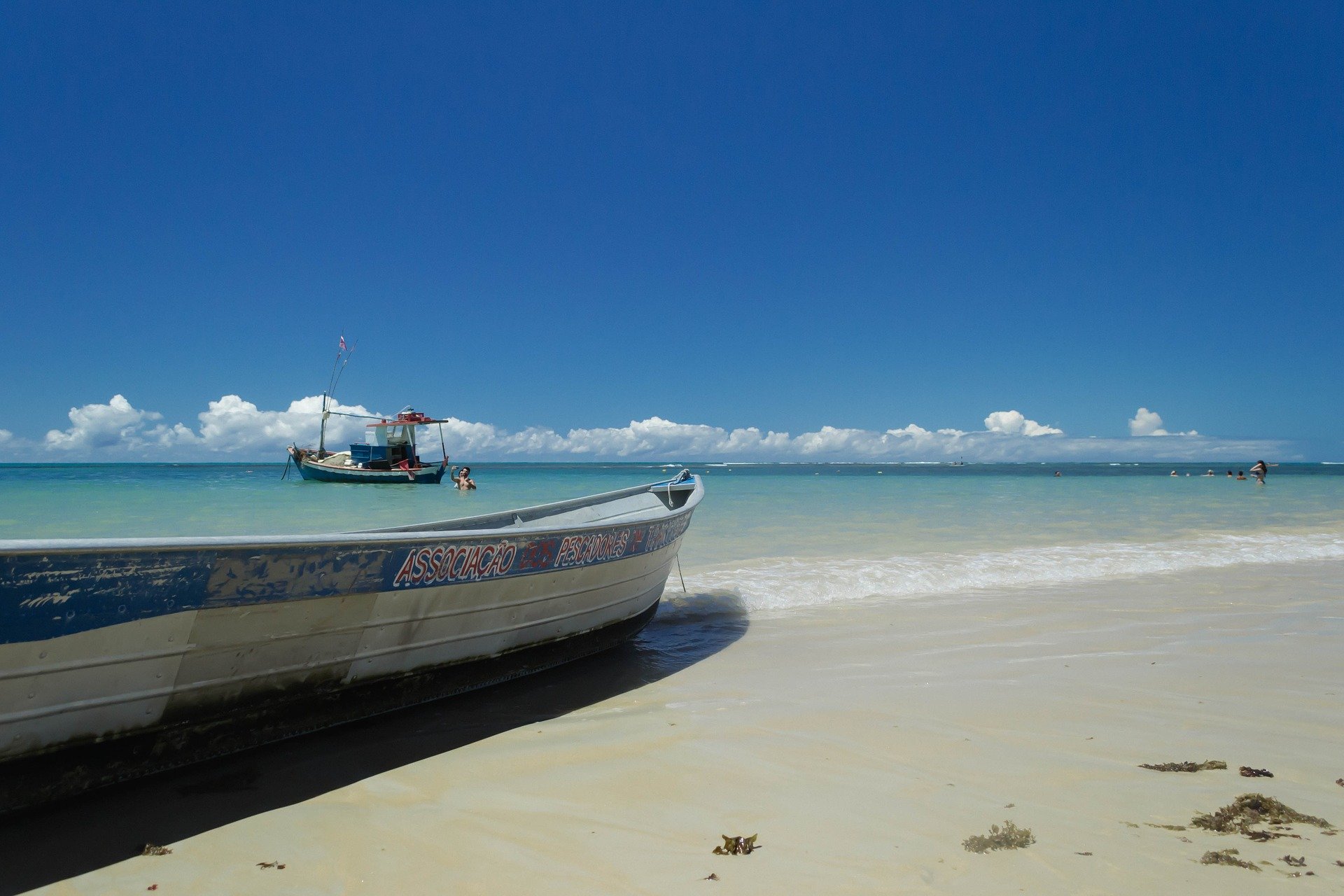 Praia dos Coqueiros em Trancoso, Bahia