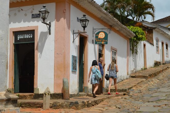 Fachada restaurante gourmeco em Tiradentes