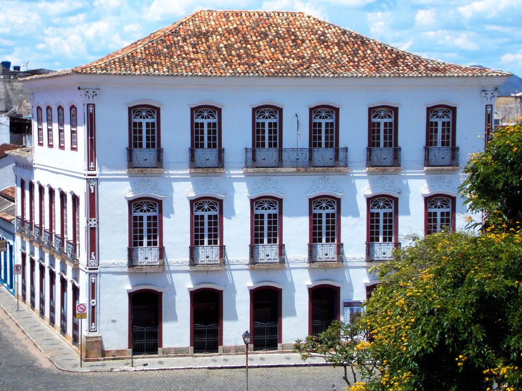 Prédio onde fica o museu regional de São João del Rei, em Minas Gerais