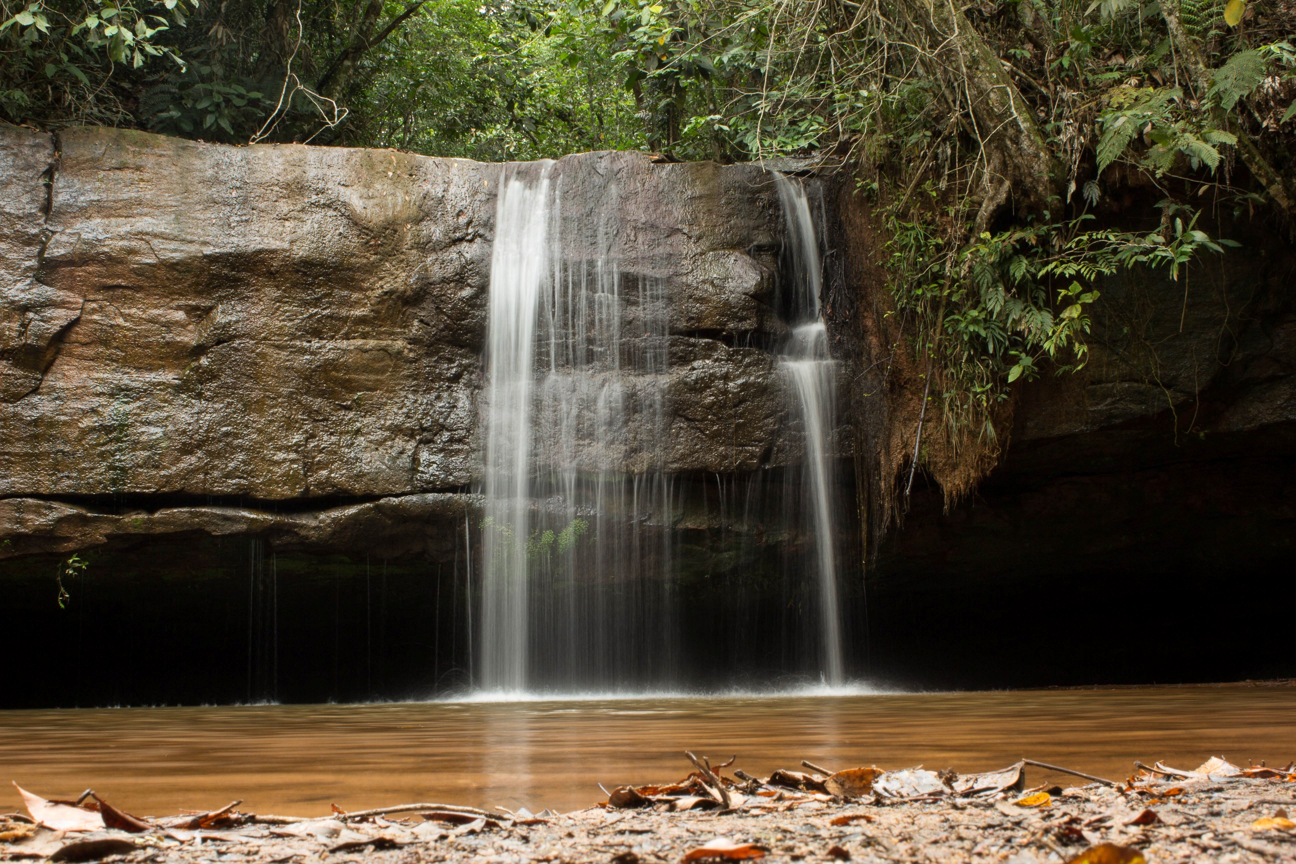 Cachoeirinha no parque nacional da chapada dos guimarães