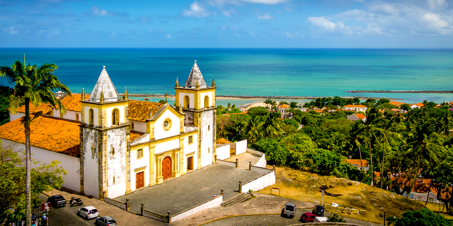 Igreja de São Salvador do Mundo, no Alto da Sé, em Olinda.