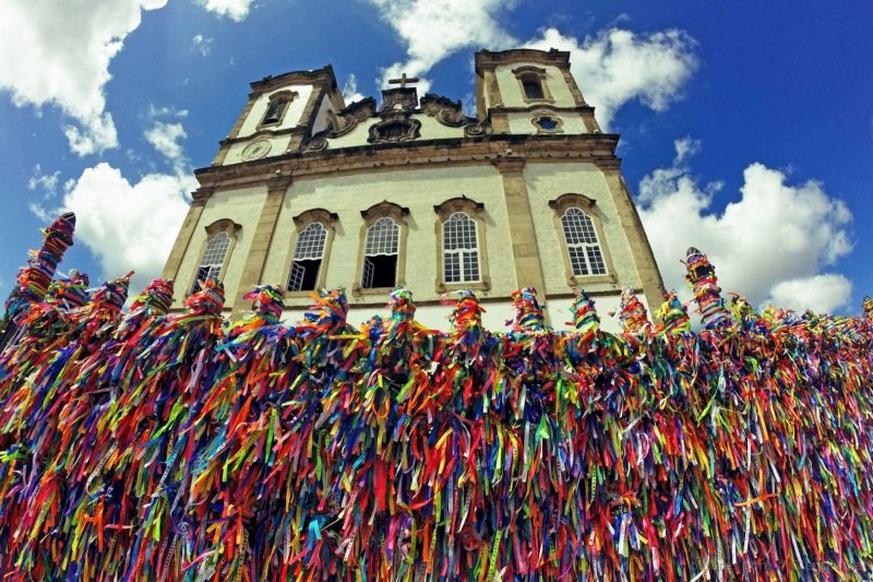 Igreja Nosso Senhor do Bonfim, em Salvador.