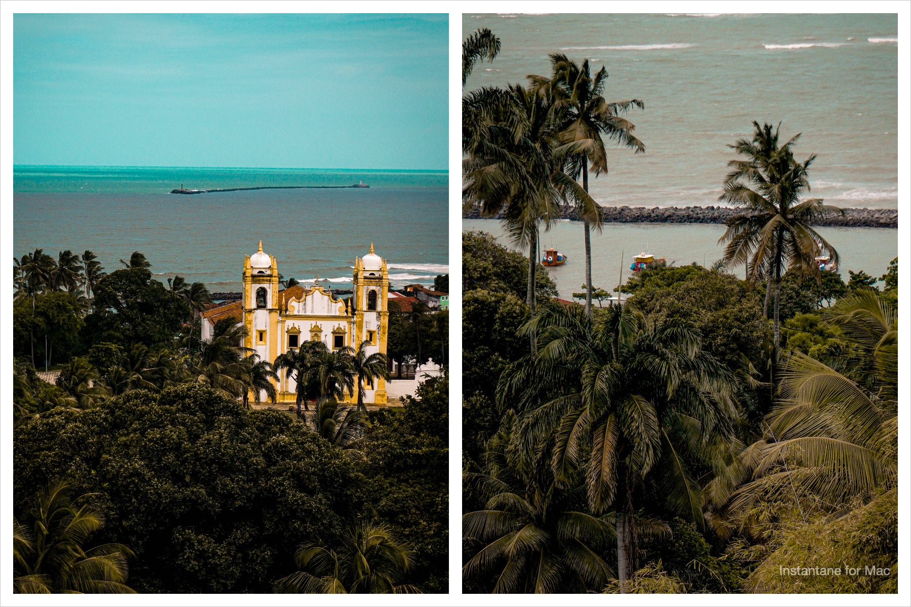 Vista de Olinda em Pernambuco